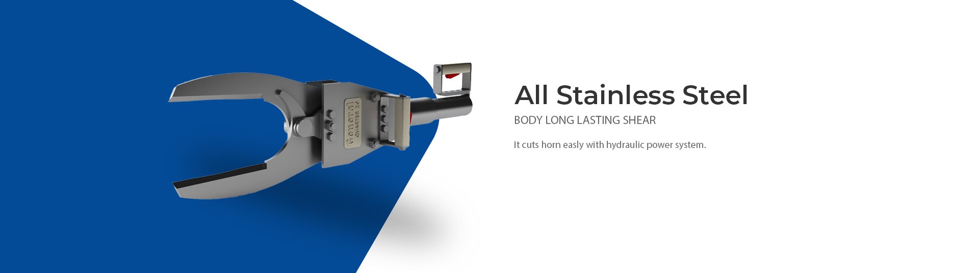 all stainless steel body long lasting shear